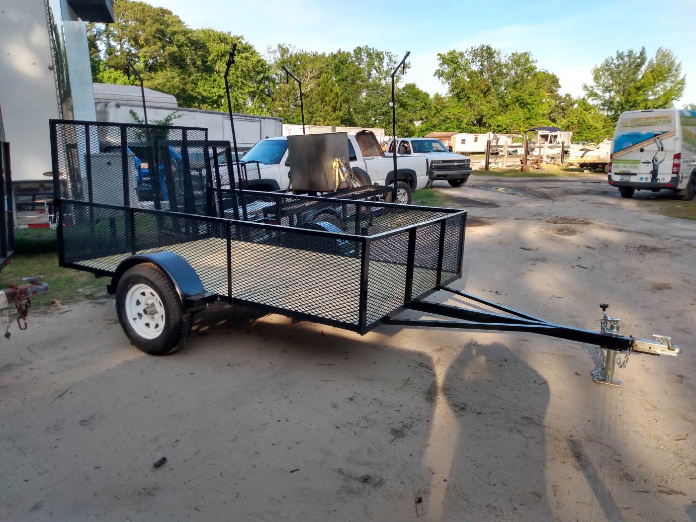 Photo of a completed trailer new build.